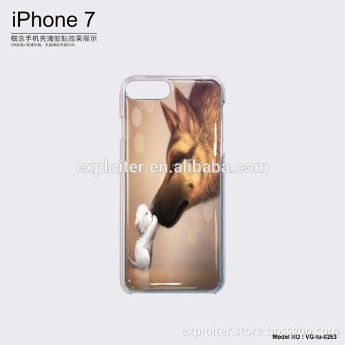 Reliable protective air space cushion shockproof gel case for iphone7 3d